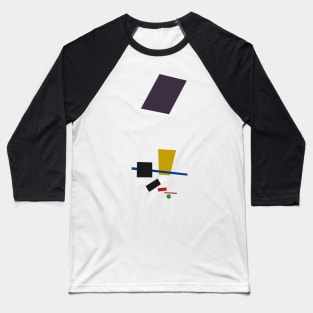 Geometric Abstract Malevic #3 Baseball T-Shirt